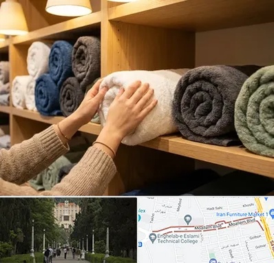 فروش پارچه حوله ای در بلوار معلم رشت 