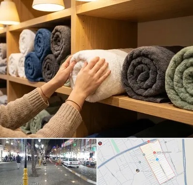 فروش پارچه حوله ای در باغ فیض اسلامشهر 