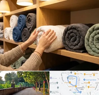 فروش پارچه حوله ای در بلوار گیلان رشت 