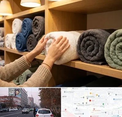 فروش پارچه حوله ای در کارگر شمالی 