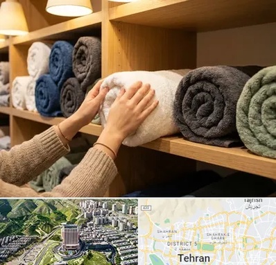 فروش پارچه حوله ای در شمال تهران