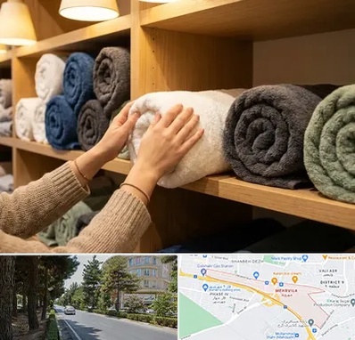 فروش پارچه حوله ای در مهرویلا کرج 