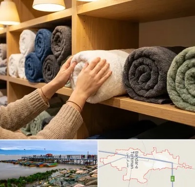 فروش پارچه حوله ای در بندر ترکمن