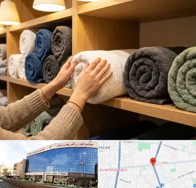 فروش پارچه حوله ای در نصف راه تبریز 
