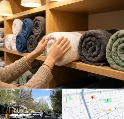 فروش پارچه حوله ای در کوی فیروز تبریز