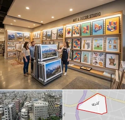 فروش پوستر دیواری در آذری