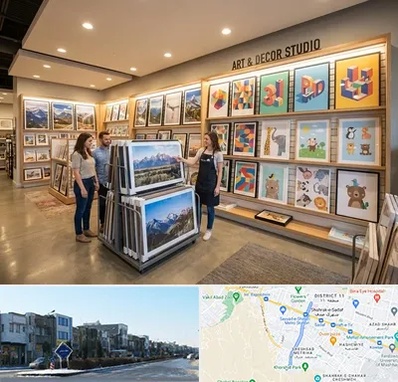فروش پوستر دیواری در شریعتی مشهد