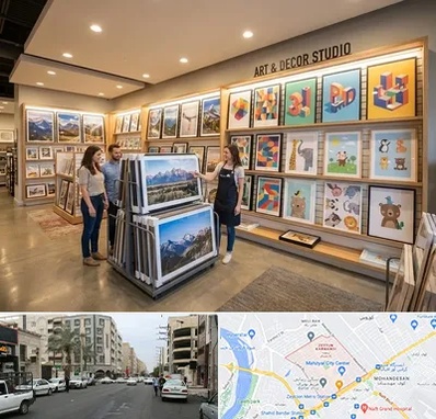 فروش پوستر دیواری در زیتون کارمندی اهواز 