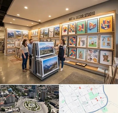 فروش پوستر دیواری در زرافشان اسلامشهر 