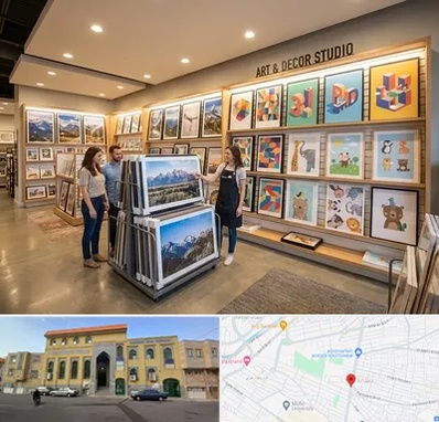 فروش پوستر دیواری در زنبیل آباد قم