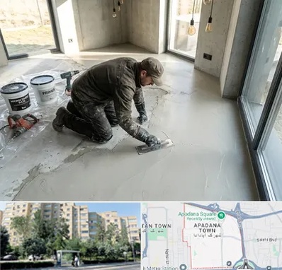 اجرای میکروسمنت در آپادانا 