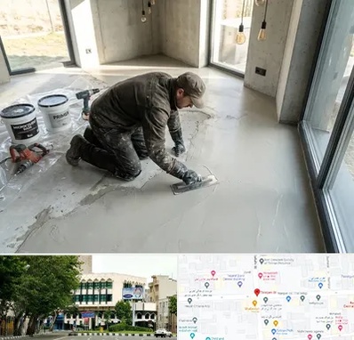 اجرای میکروسمنت در طالقانی