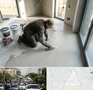اجرای میکروسمنت در سیدی مشهد