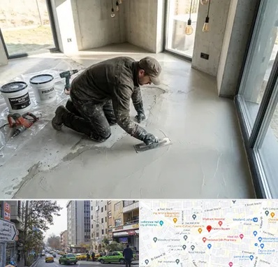 اجرای میکروسمنت در فاطمی