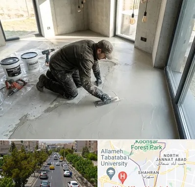 اجرای میکروسمنت در شهران