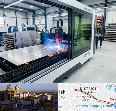 فروش دستگاه برش لیزری در فرمانیه 