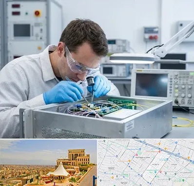 تعمیر سورس دستگاه لیزر فایبر در هاشمیه مشهد 