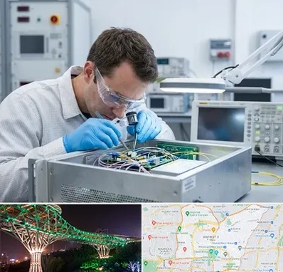 تعمیر سورس دستگاه لیزر فایبر در منطقه 3 تهران 