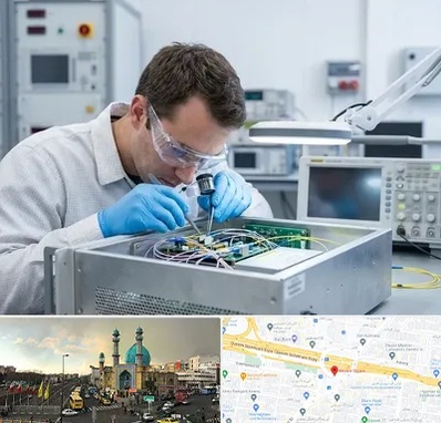 تعمیر سورس دستگاه لیزر فایبر در رسالت 