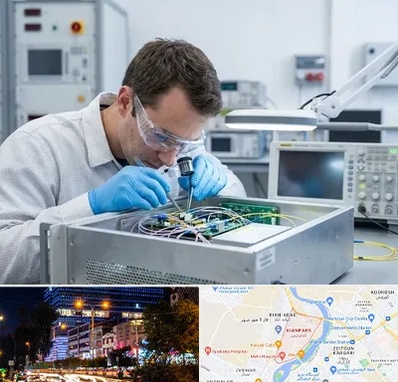 تعمیر سورس دستگاه لیزر فایبر در کیانپارس اهواز 