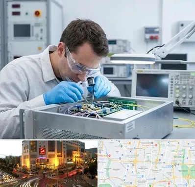 تعمیر سورس دستگاه لیزر فایبر در جنت آباد تهران 