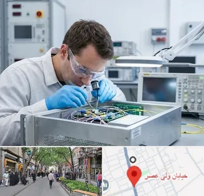 تعمیر سورس دستگاه لیزر فایبر در ولیعصر شهریار