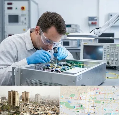 تعمیر سورس دستگاه لیزر فایبر در منطقه 5 تهران 