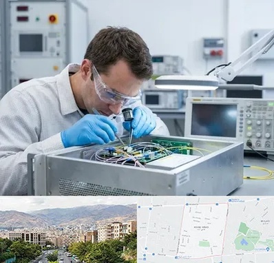 تعمیر سورس دستگاه لیزر فایبر در خانی آباد