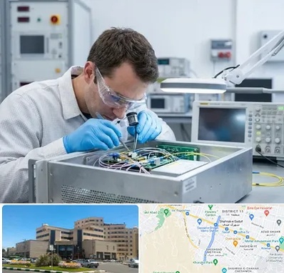 تعمیر سورس دستگاه لیزر فایبر در صیاد شیرازی مشهد 