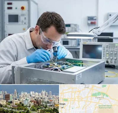 تعمیر سورس دستگاه لیزر فایبر در شرق تهران 