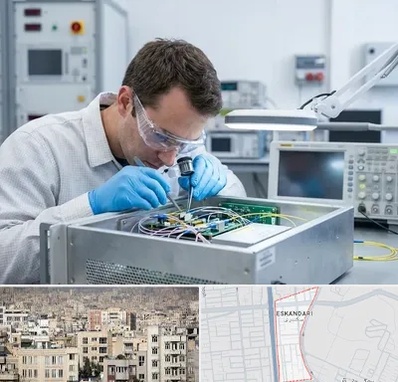 تعمیر سورس دستگاه لیزر فایبر در اسکندری