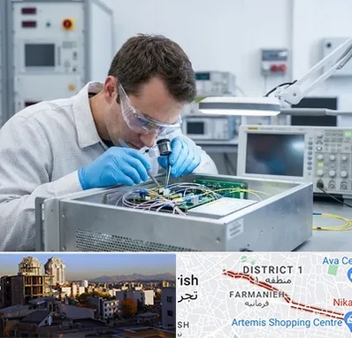 تعمیر سورس دستگاه لیزر فایبر در فرمانیه 