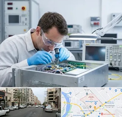 تعمیر سورس دستگاه لیزر فایبر در زیتون کارمندی اهواز 