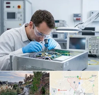 تعمیر سورس دستگاه لیزر فایبر در باغستان کرج 