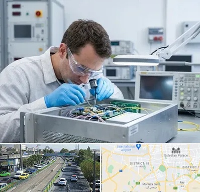 تعمیر سورس دستگاه لیزر فایبر در جنوب تهران 