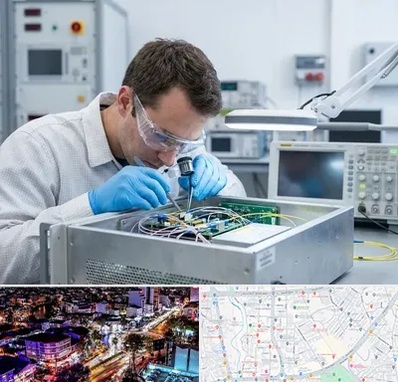 تعمیر سورس دستگاه لیزر فایبر در منظریه رشت 