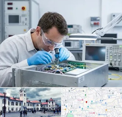 تعمیر سورس دستگاه لیزر فایبر در میدان شهرداری رشت 