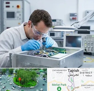 تعمیر سورس دستگاه لیزر فایبر در تجریش 