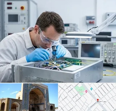 تعمیر سورس دستگاه لیزر فایبر در مصلی مشهد 