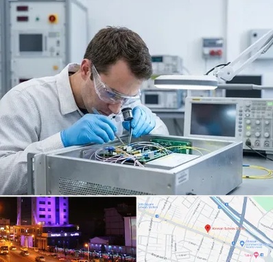 تعمیر سورس دستگاه لیزر فایبر در آبرسان تبریز 