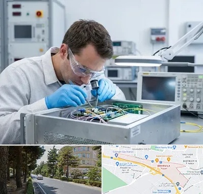 تعمیر سورس دستگاه لیزر فایبر در مهرویلا کرج 