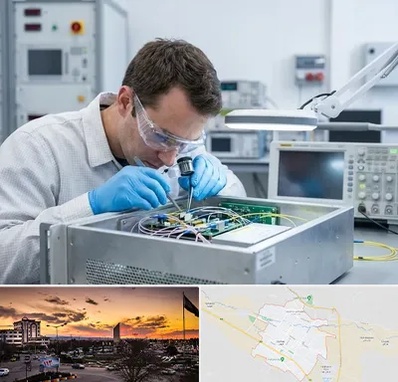 تعمیر سورس دستگاه لیزر فایبر در قوچان