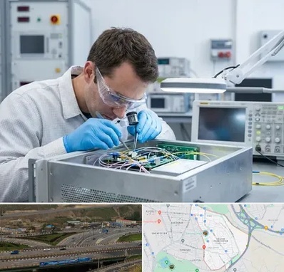 تعمیر سورس دستگاه لیزر فایبر در یاغچیان تبریز 