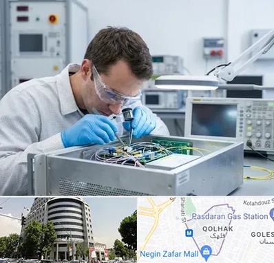 تعمیر سورس دستگاه لیزر فایبر در قلهک 