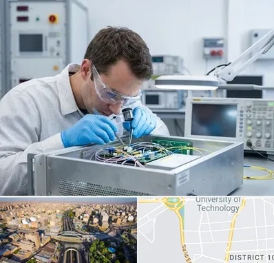 تعمیر سورس دستگاه لیزر فایبر در استاد معین