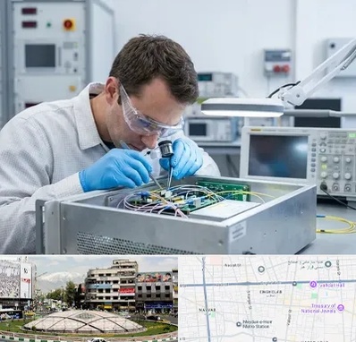 تعمیر سورس دستگاه لیزر فایبر در مرکز تهران 