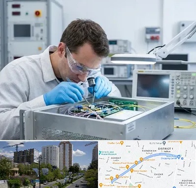 تعمیر سورس دستگاه لیزر فایبر در اندرزگو 