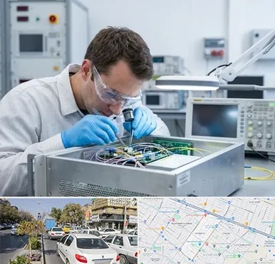 تعمیر سورس دستگاه لیزر فایبر در مفتح مشهد 