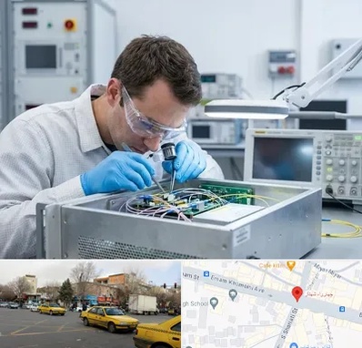 تعمیر سورس دستگاه لیزر فایبر در شهناز تبریز 