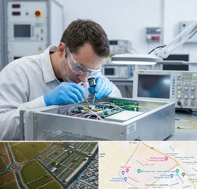 تعمیر سورس دستگاه لیزر فایبر در الهیه مشهد 